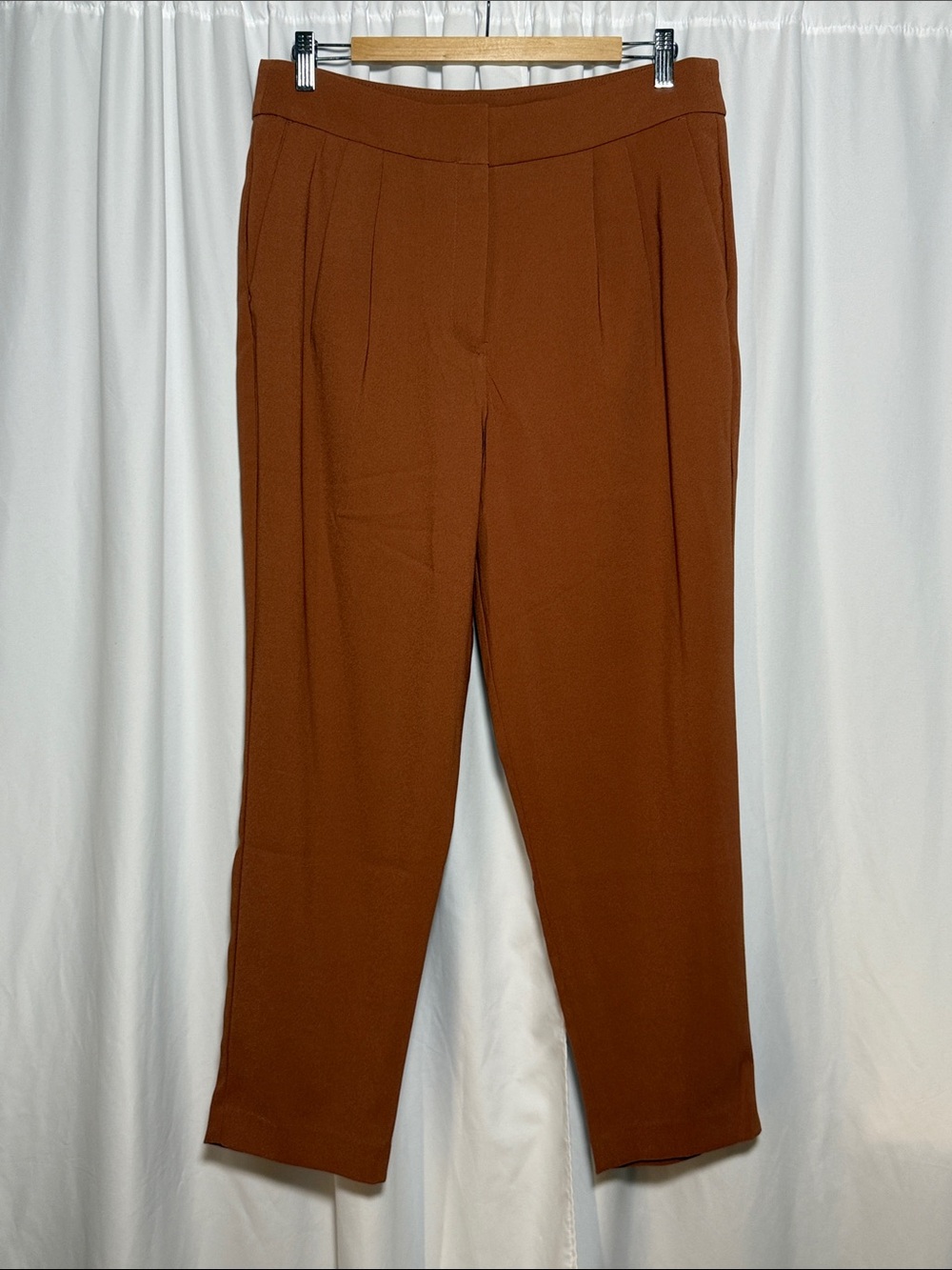 Express Rust Brown Dress Pants